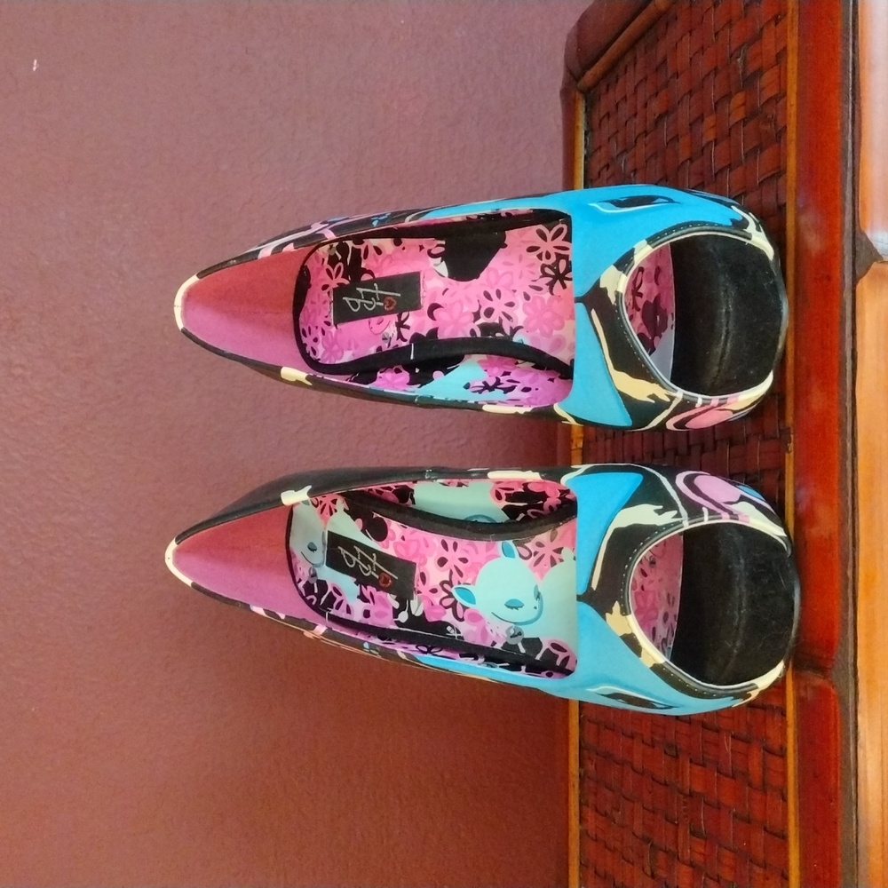 NWOT Iron Fist Candy Fawn Peep Toe Platform Pump IF Size 40 Never Worn - Picture 2 of 13